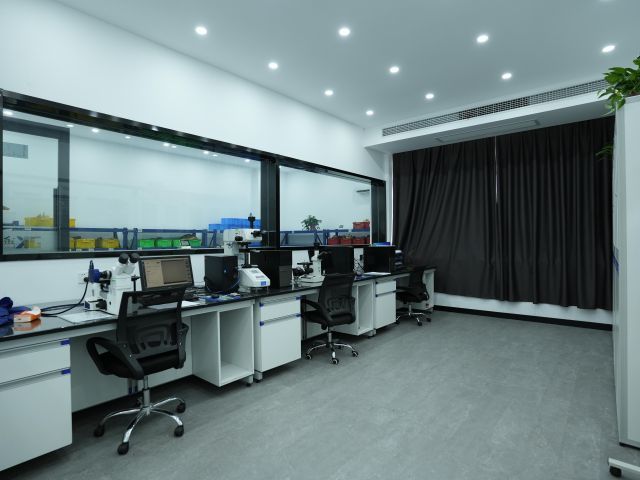 Metallographic test room