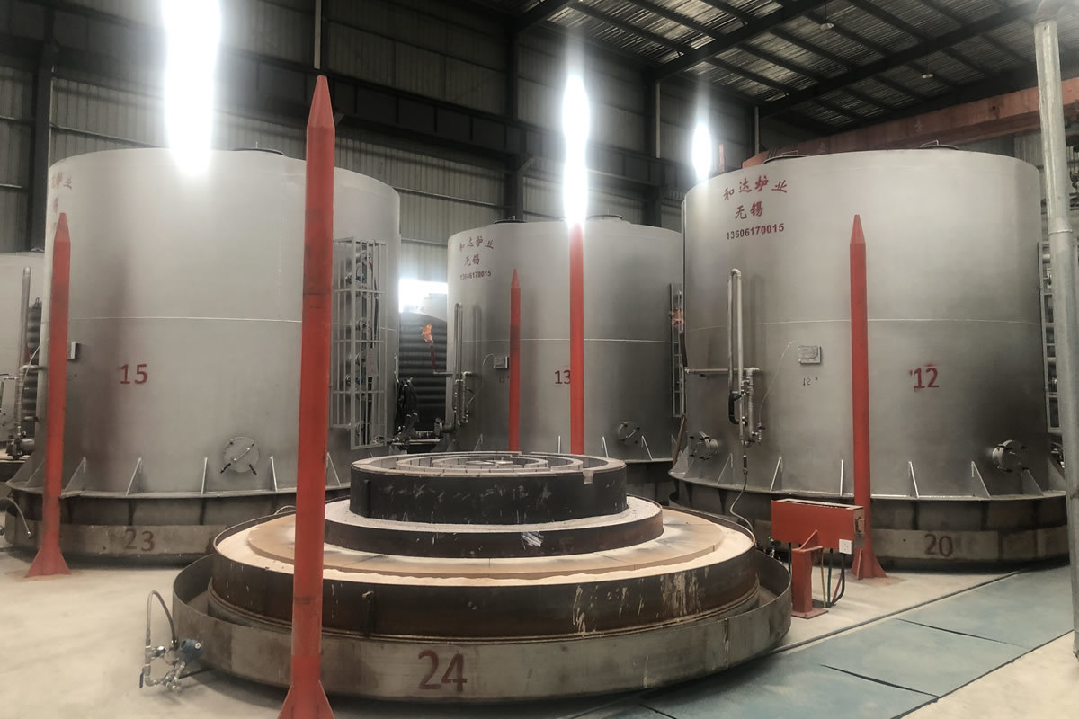 Bell type annealing furnace