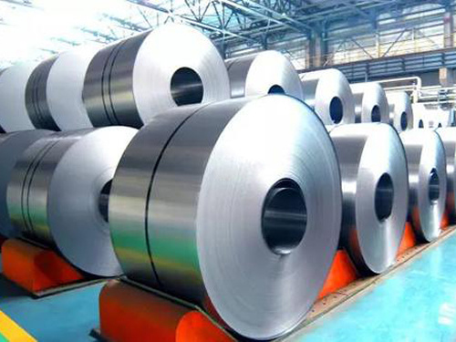 Aluminum and zinc plating steel coils