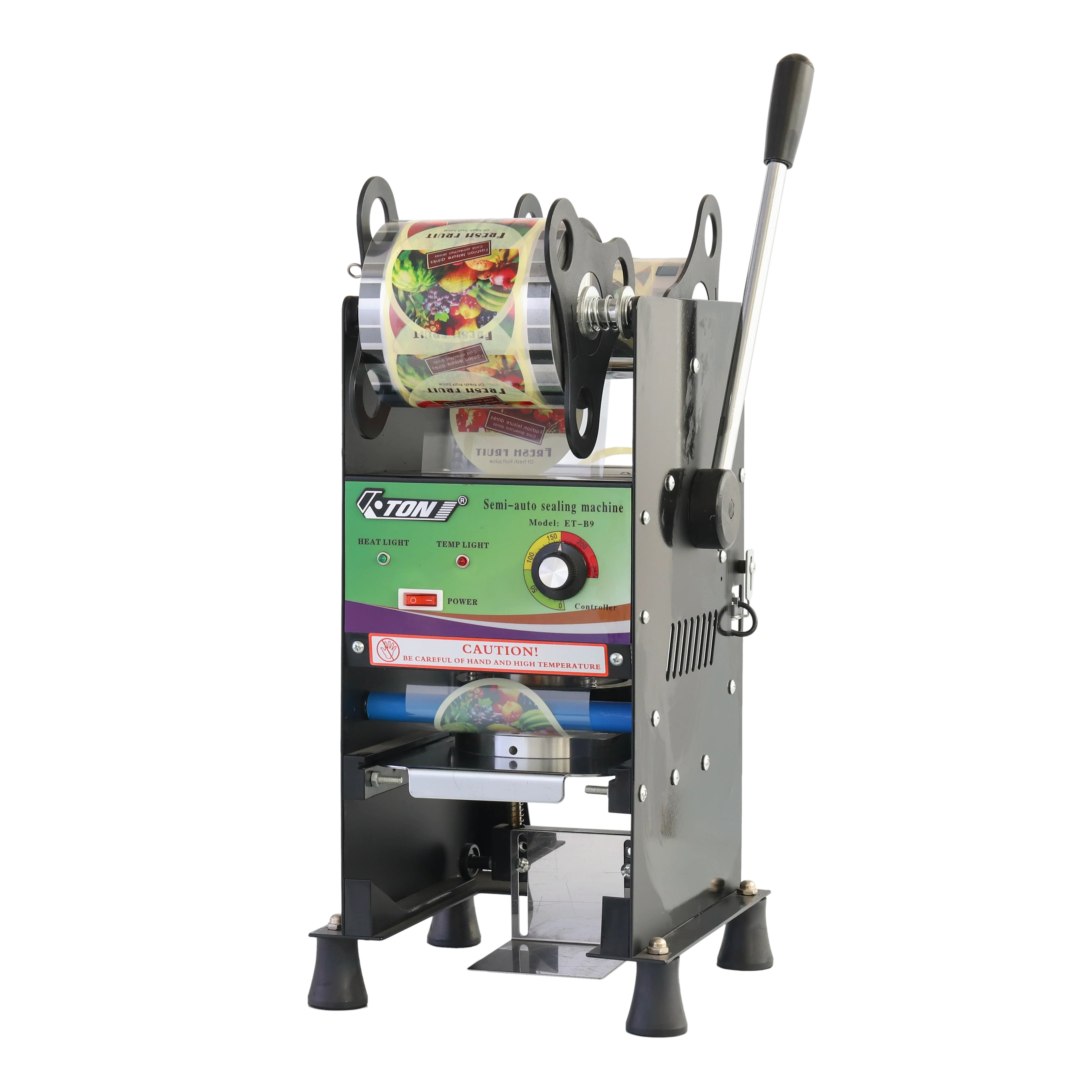 Machine semi-automatique de scellement de gobelets