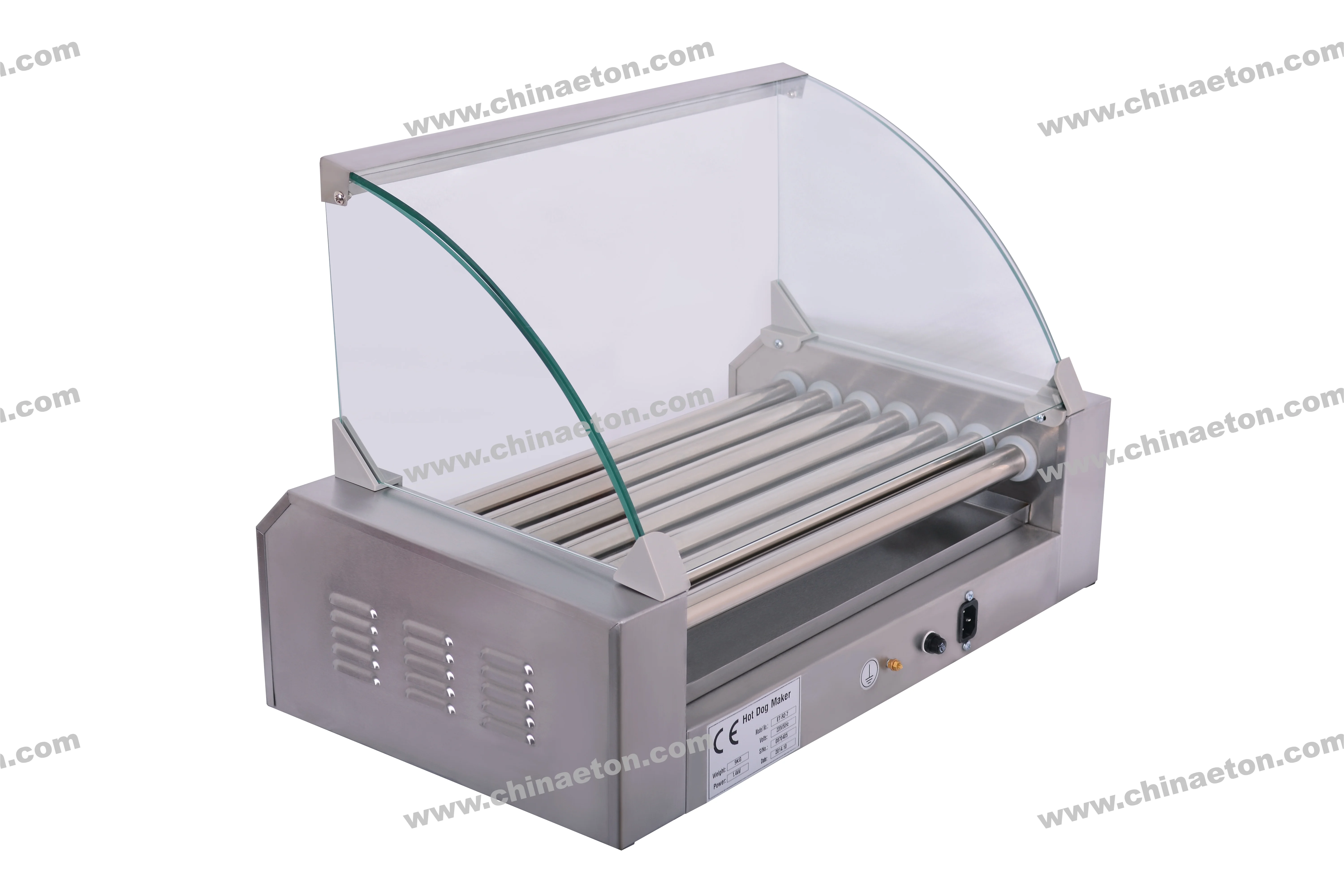 Machine à hot-dogs avec couvercle ET-R2-7C