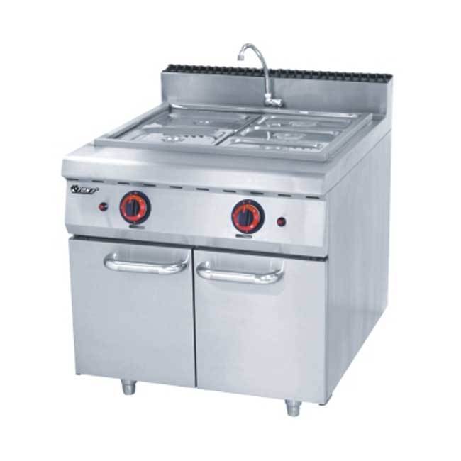 Gas Bain Marie With Cabinet