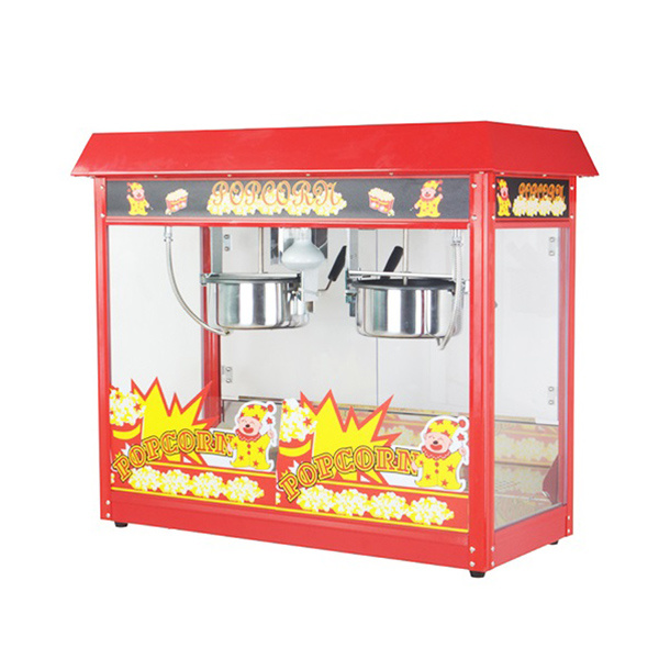 Popcorn machine with double pots Popcorn machine with double pots