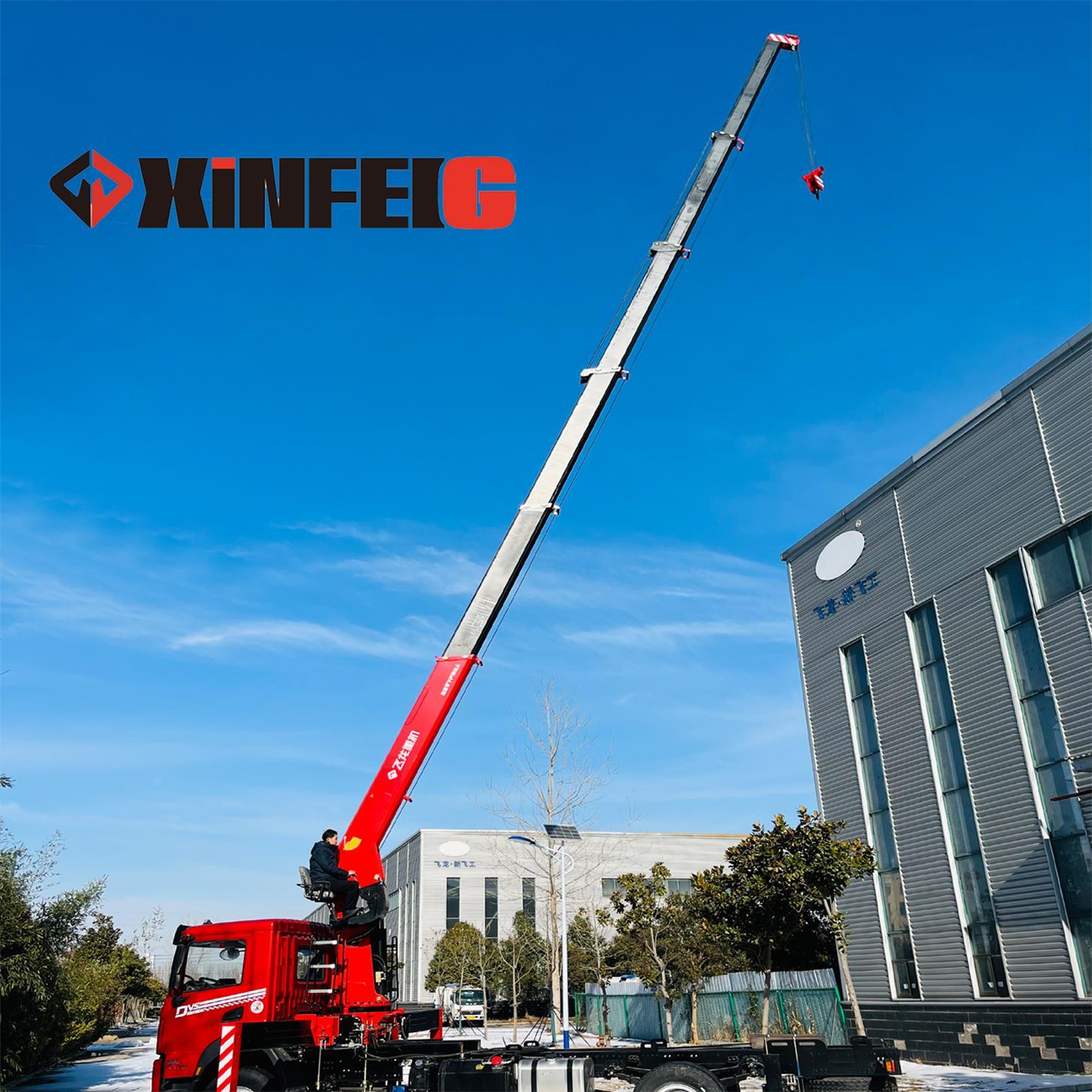 Truck Mounted Crane Straight Boom Crane