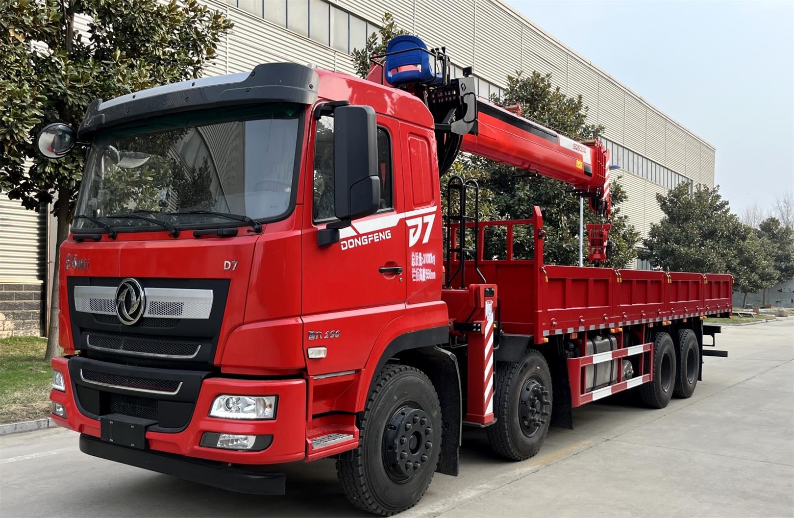 Truck-mounted crane Straight Boom Truck Hydraulic Crane Small Truck ...