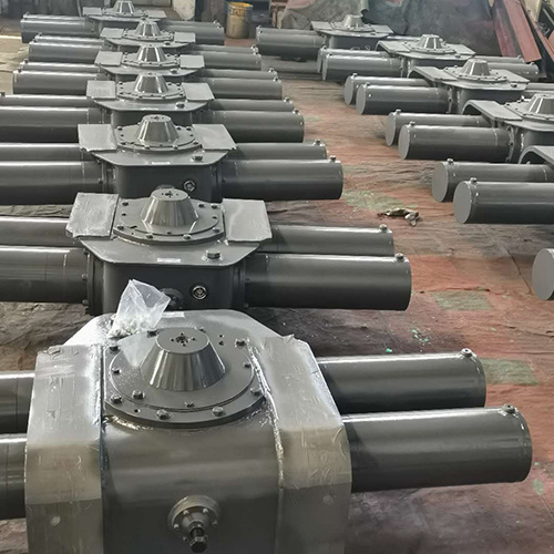 Swing cylinder used on site
