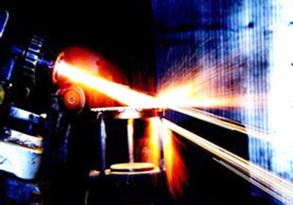 Molybdenum spraying machine