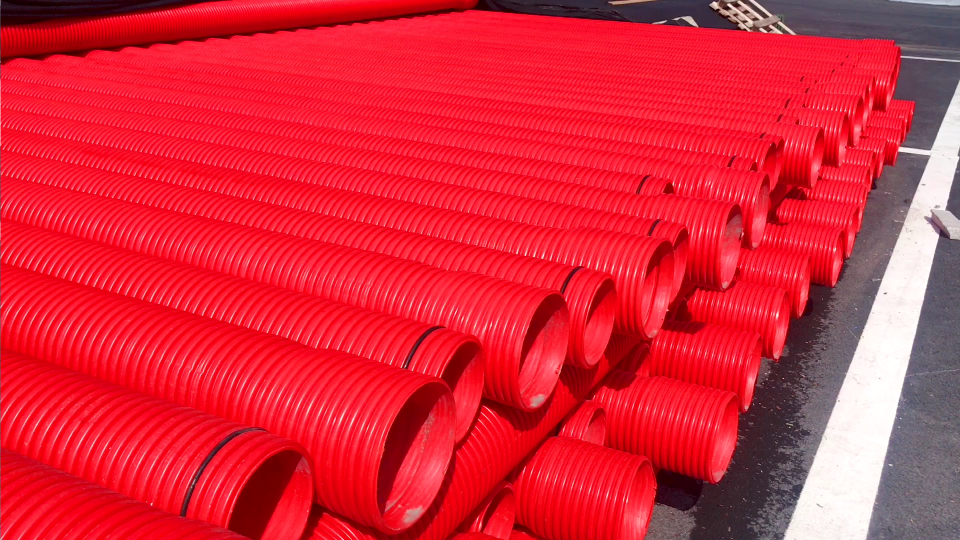 HPVC Double Wall Corrugated Pipe
