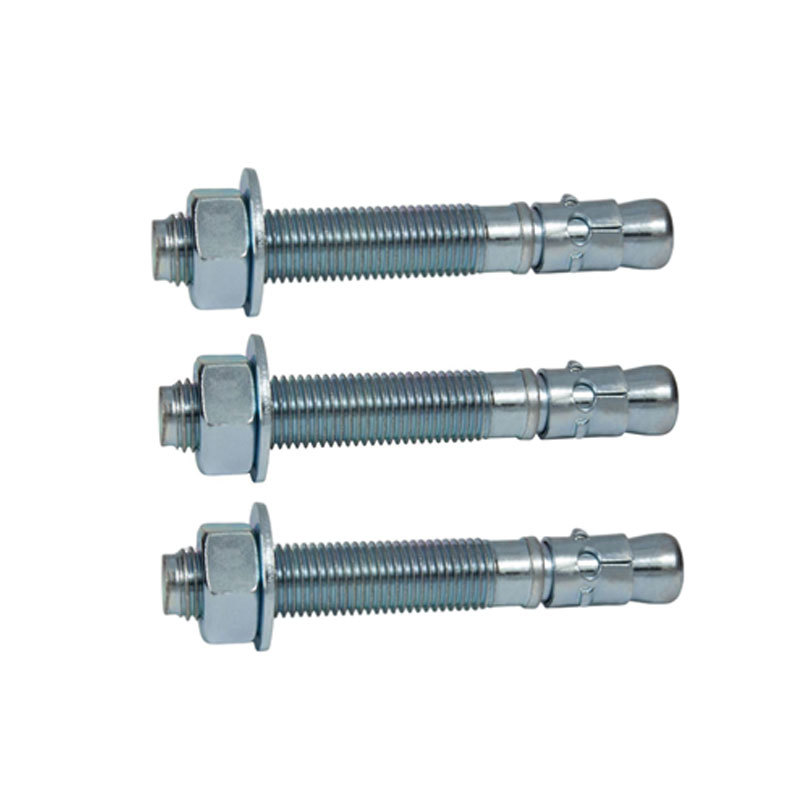 White Blue Zinc Plated Wedge Anchor Bolts
