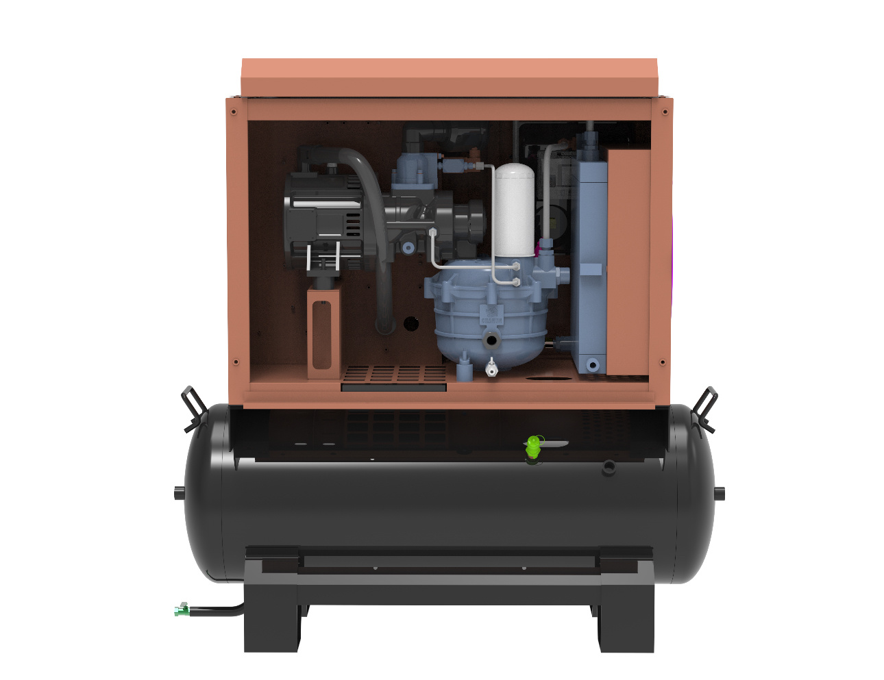 E2 Screw Air Compressor Oil-lubricated