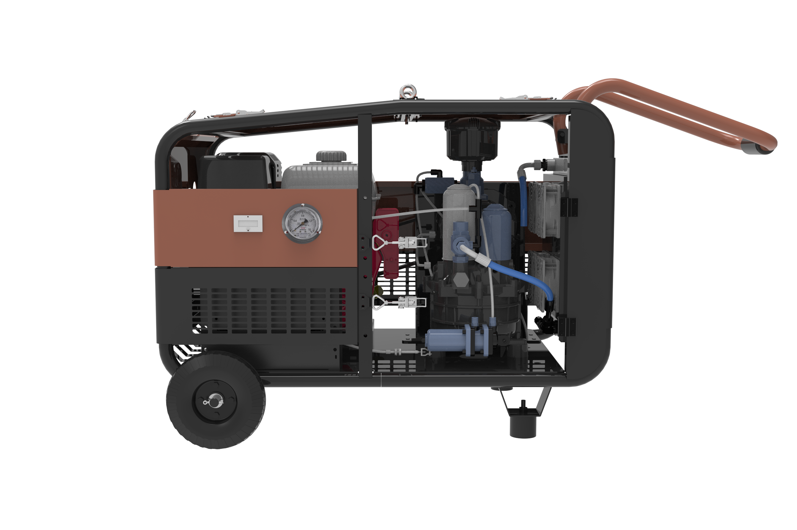 Screw Air Compressor Petrol-Driven Screw Air compressor Screw Air Compressor Petrol-Driven Screw Air compressor