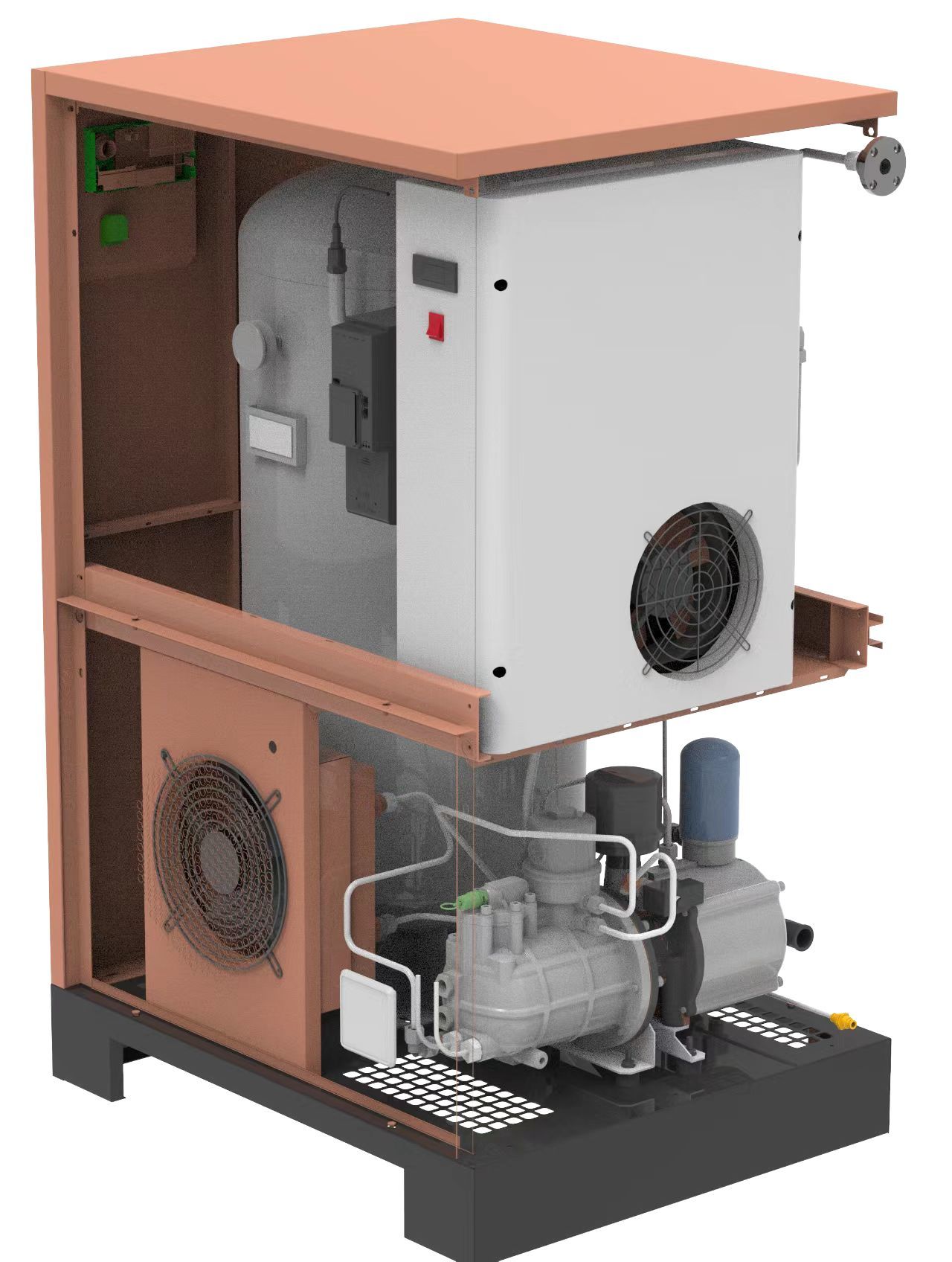 DKF Screw Air Compressor Oil-lubricated