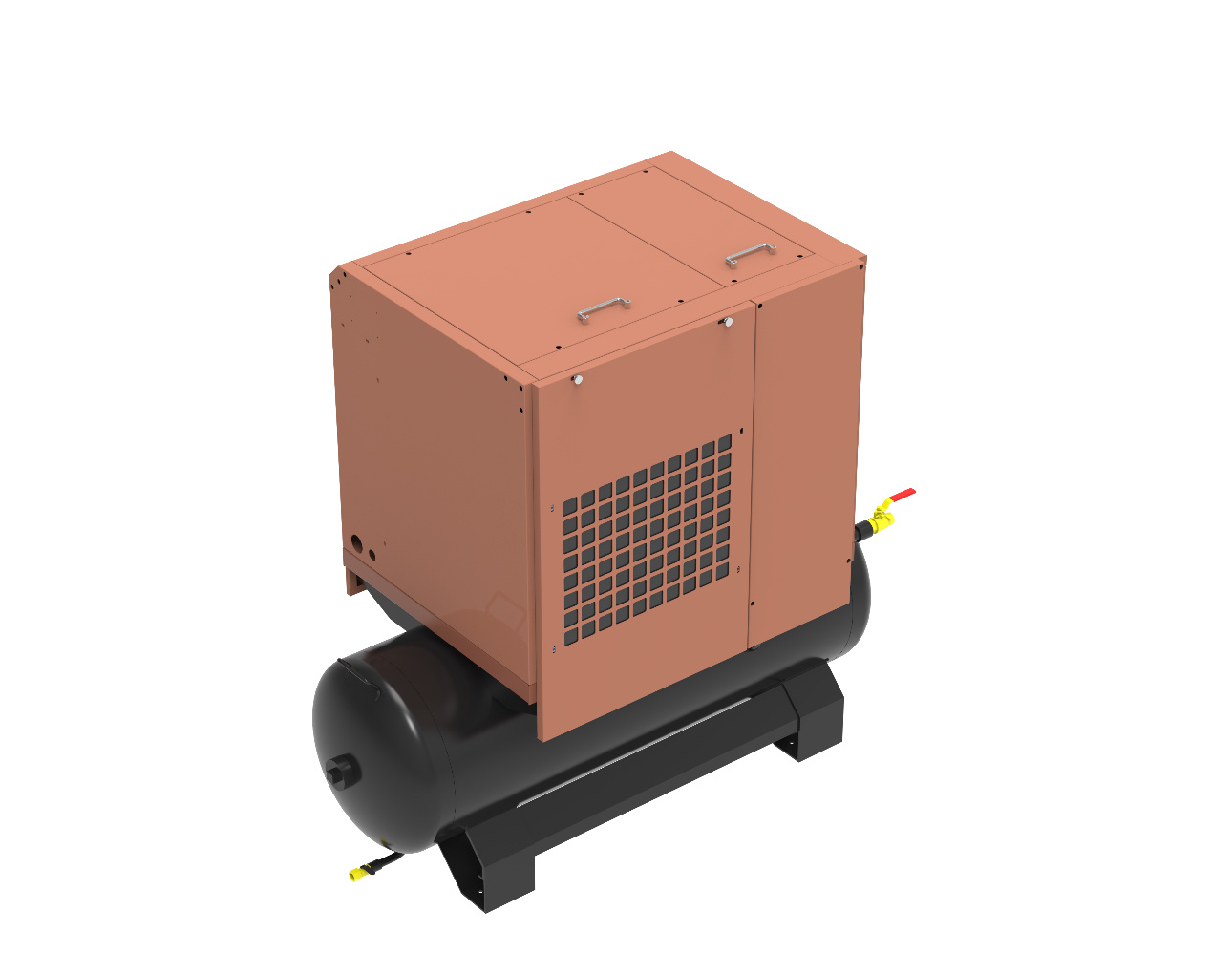 E2 Screw Air Compressor Oil-lubricated