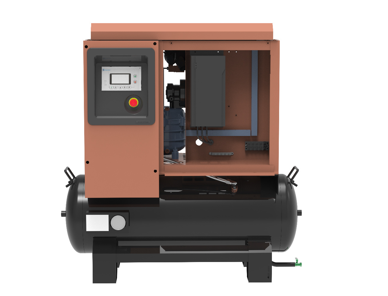 E2 Screw Air Compressor Oil-lubricated