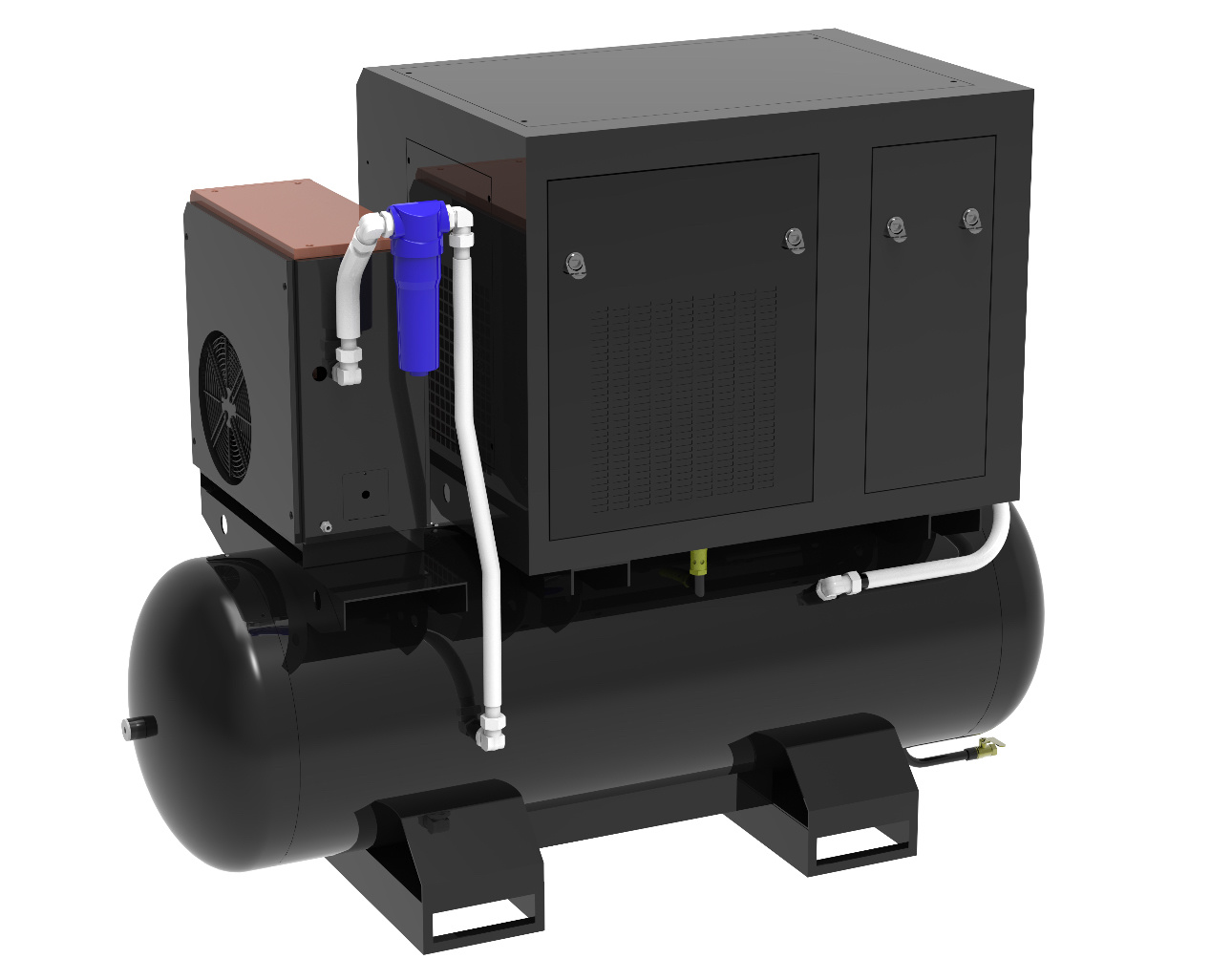 EF Screw Air Compressor Oil-lubricated
