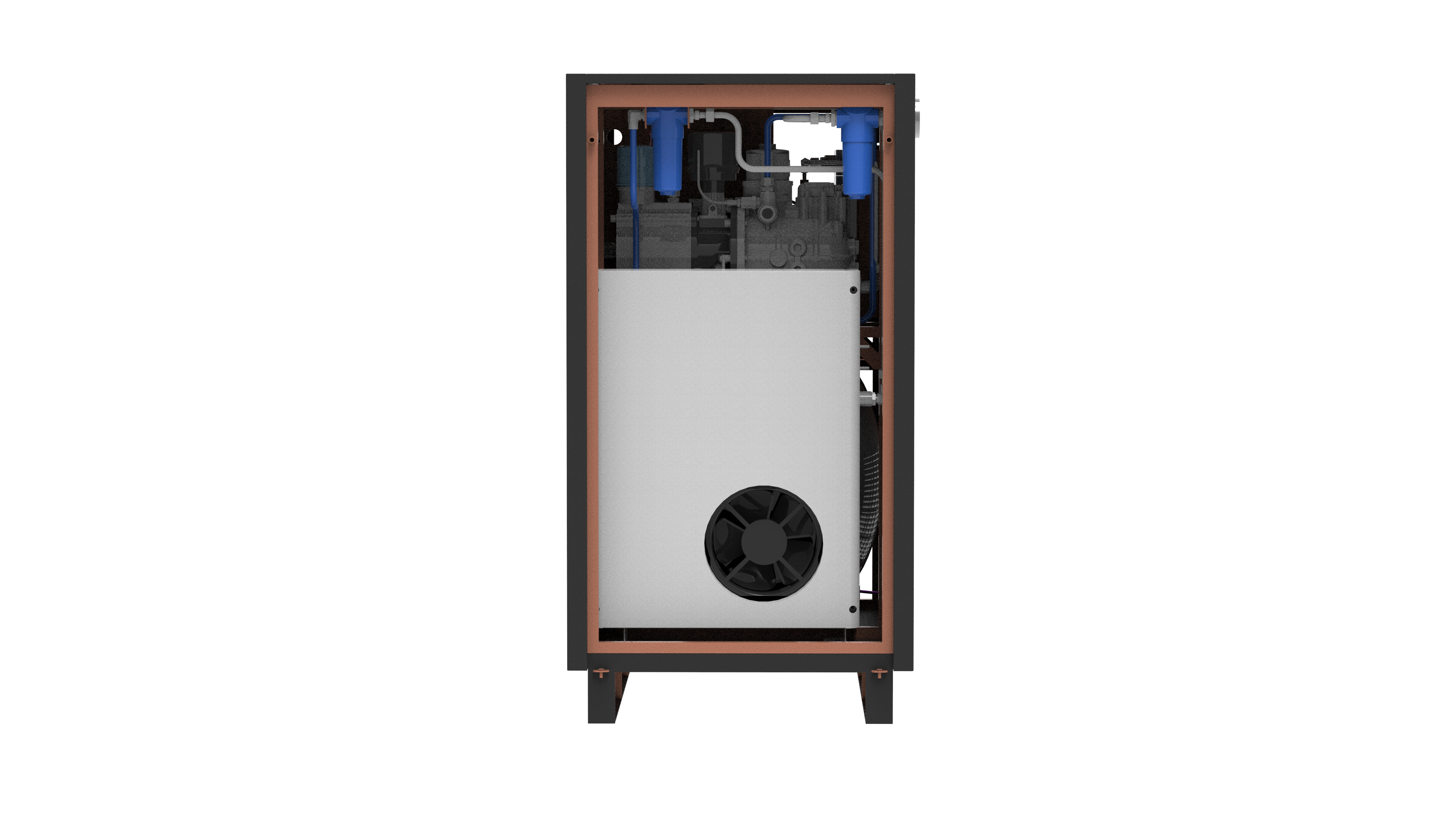 DKF Screw Air Compressor Oil-lubricated