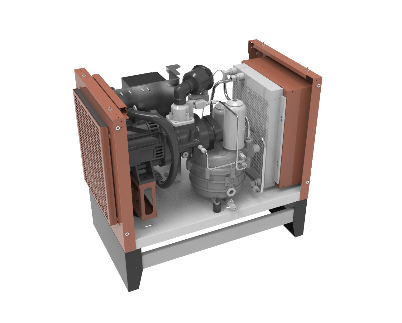 EV Screw Air Compressor Oil-lubricated