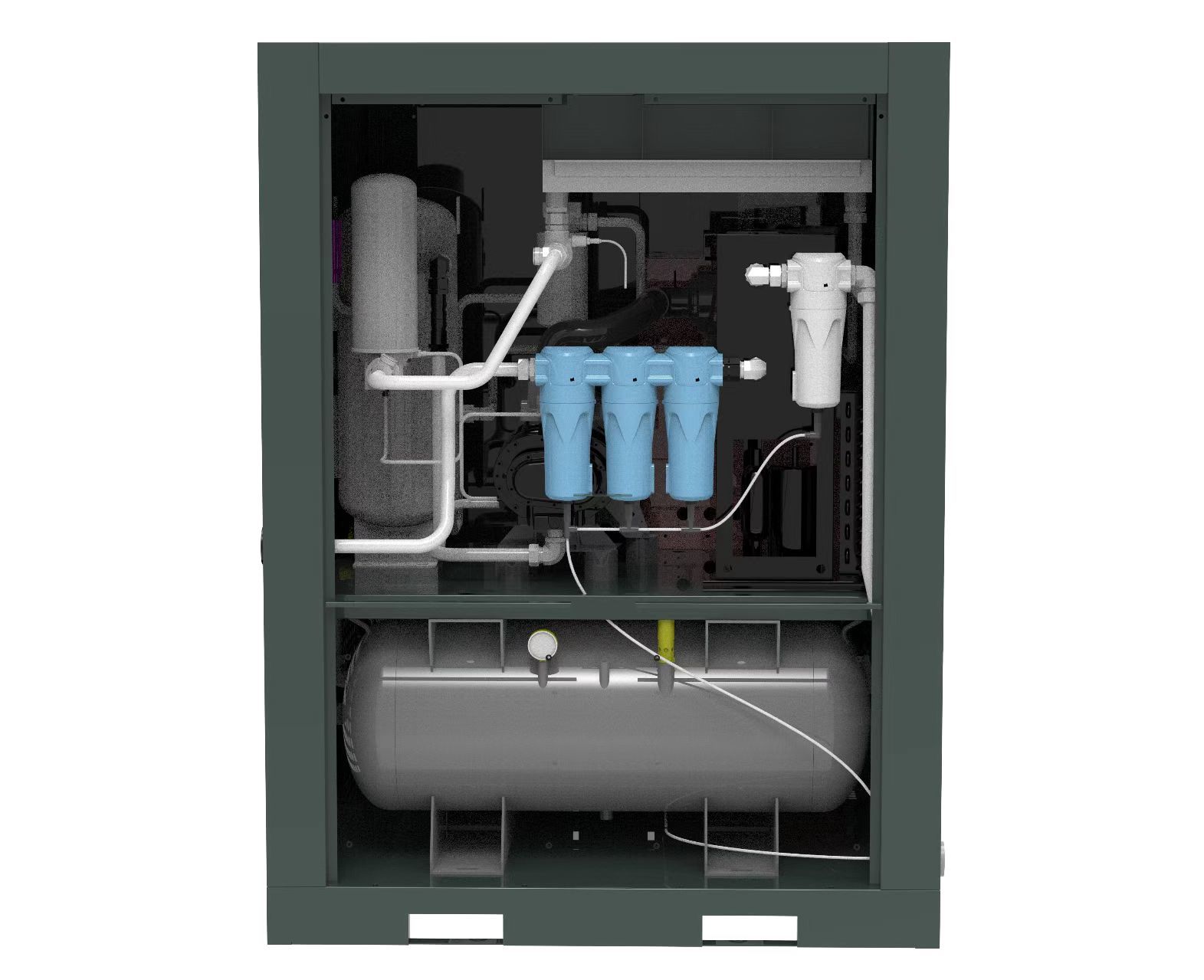 KF Fridge Type Compact Screw Air Compressor
