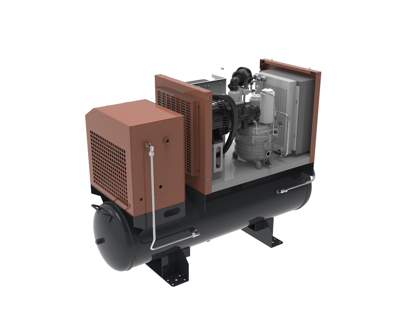 EF Screw Air Compressor Oil-lubricated