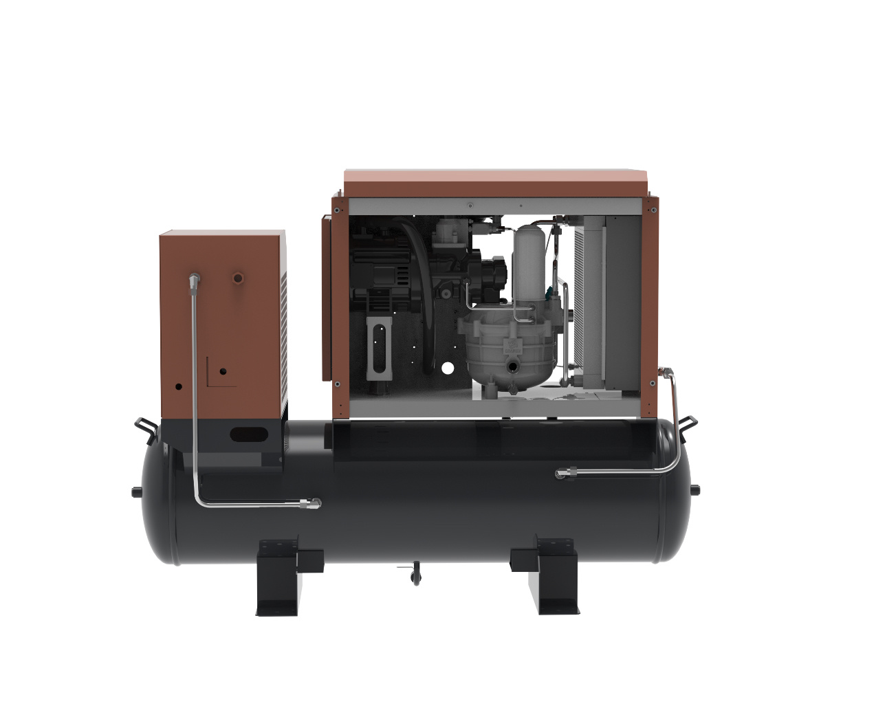 EF Screw Air Compressor Oil-lubricated