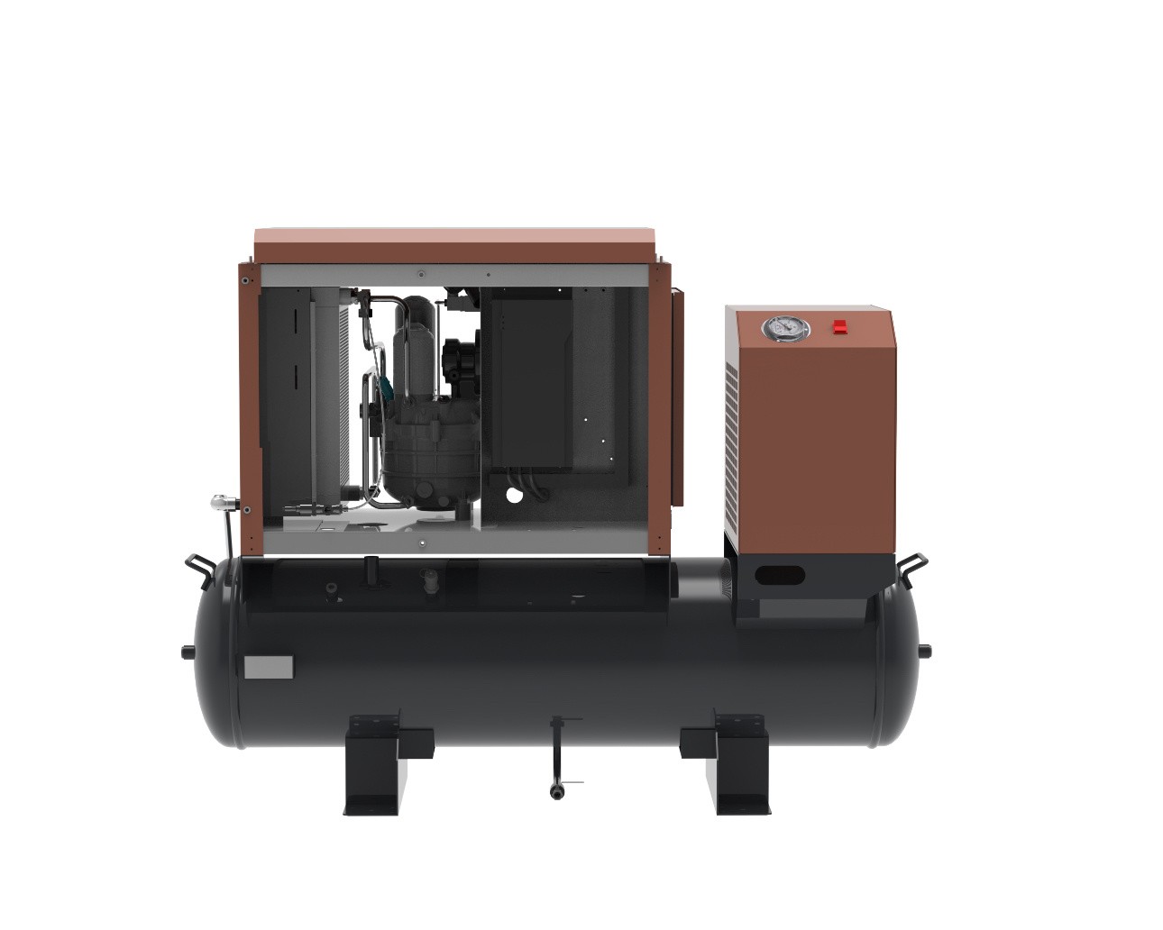 EF Screw Air Compressor Oil-lubricated