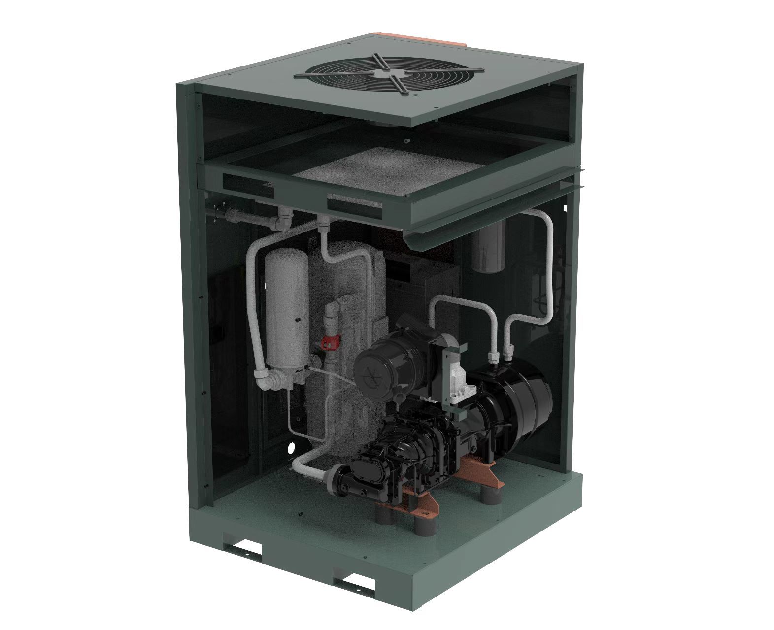 TC Two Stage Screw Air Compressor