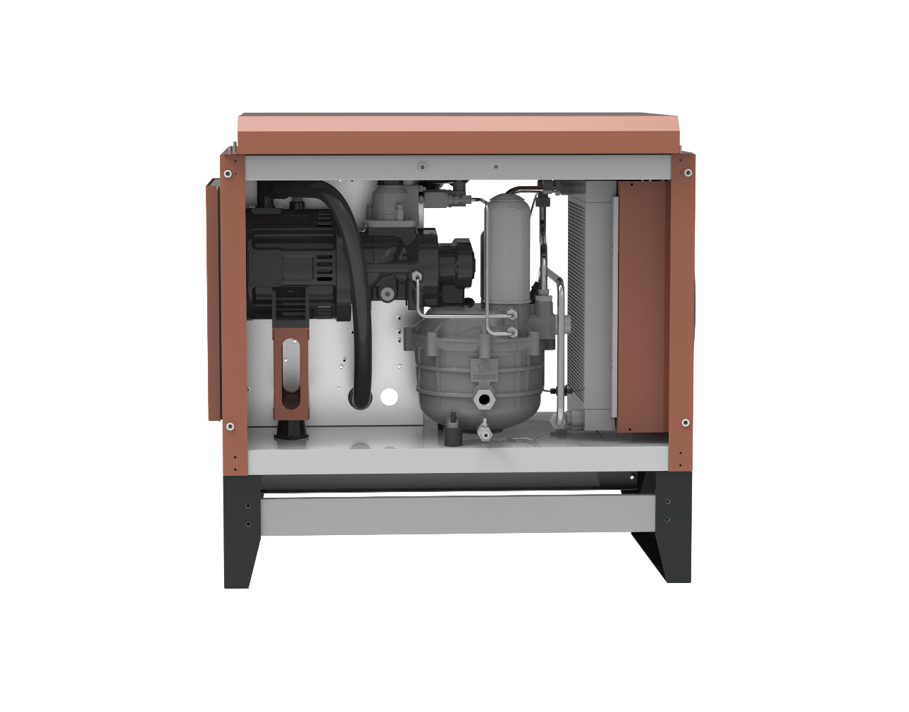 EV Screw Air Compressor Oil-lubricated