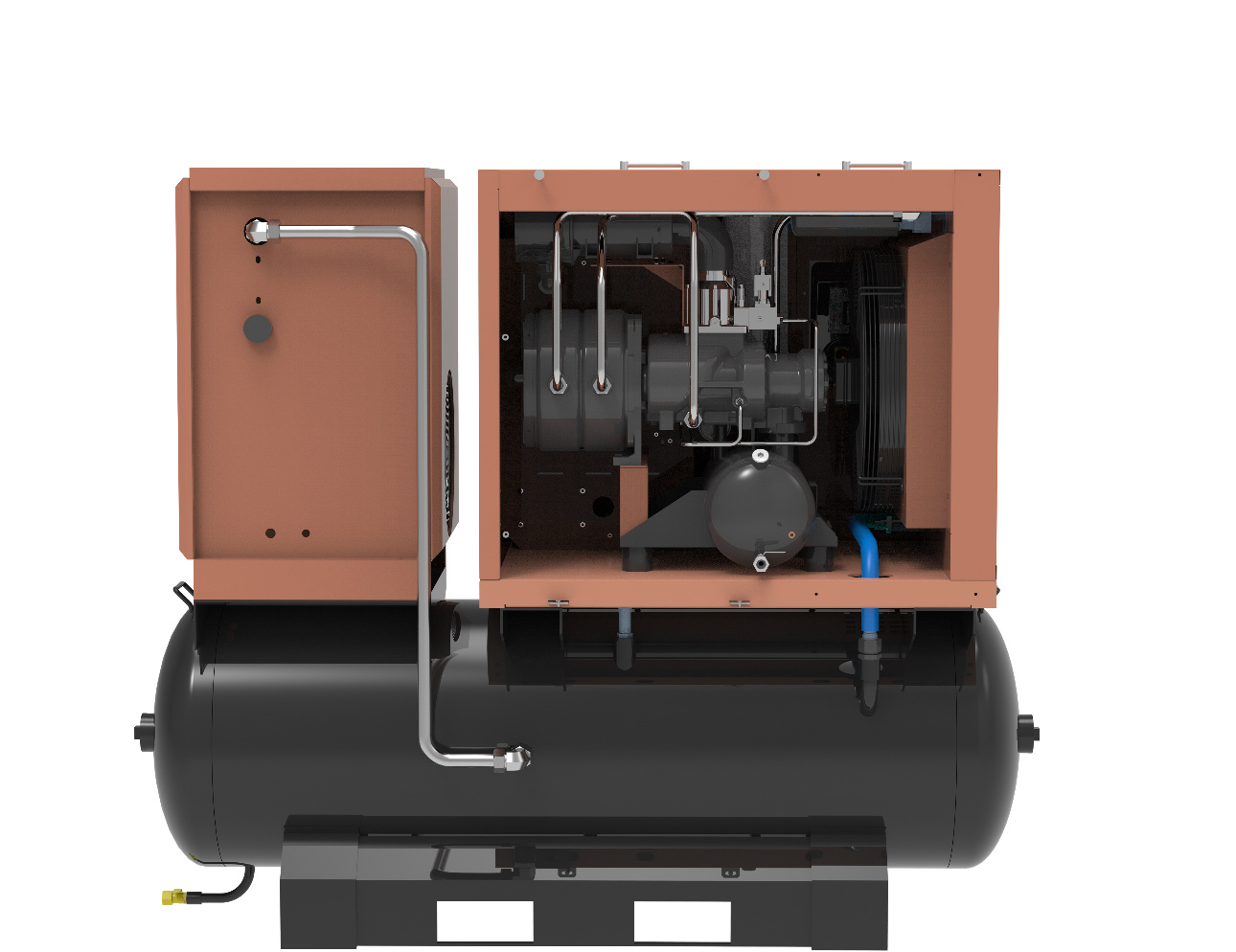EF2 Screw Air Compressor Oil-lubricated