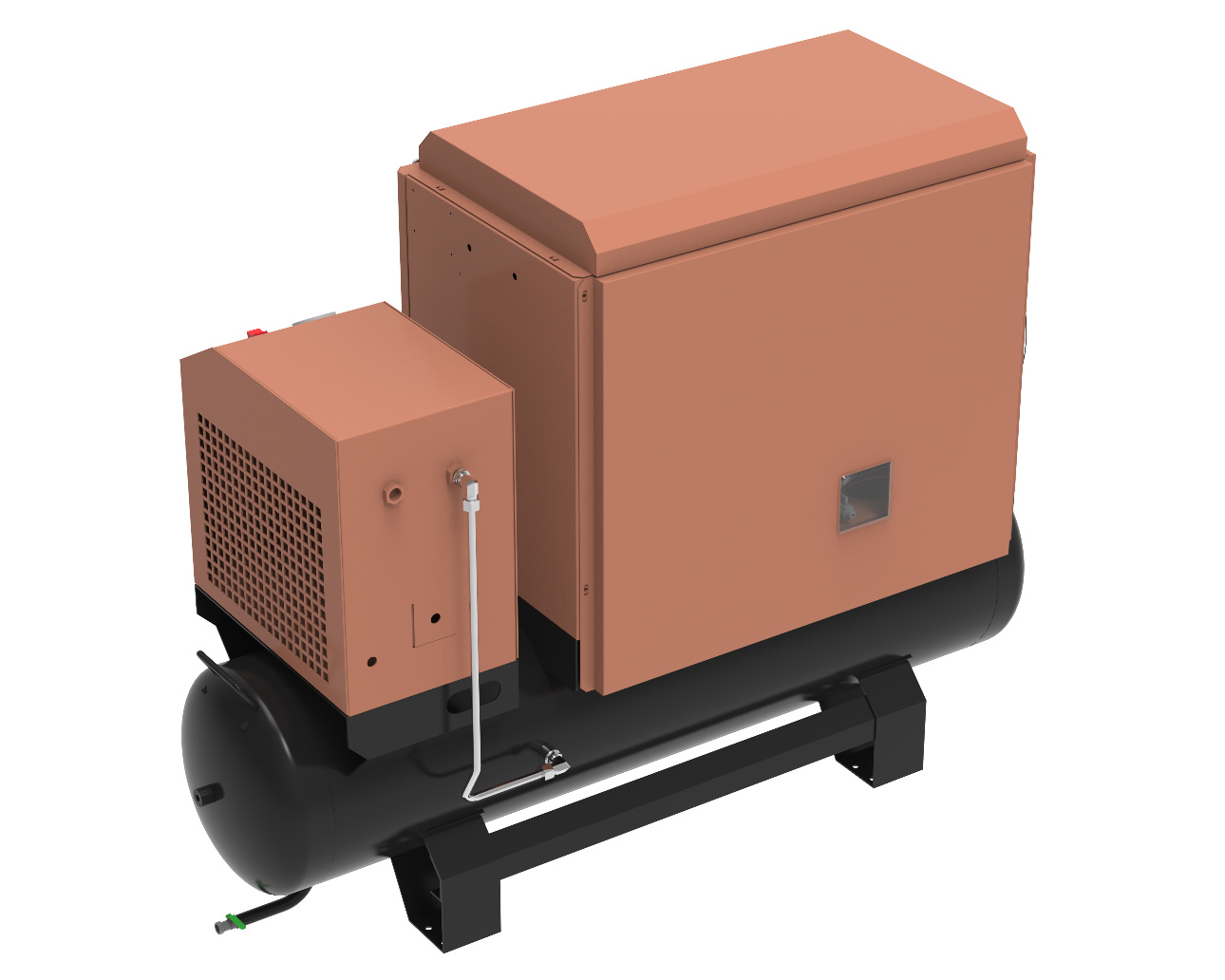 EF2 Screw Air Compressor Oil-lubricated