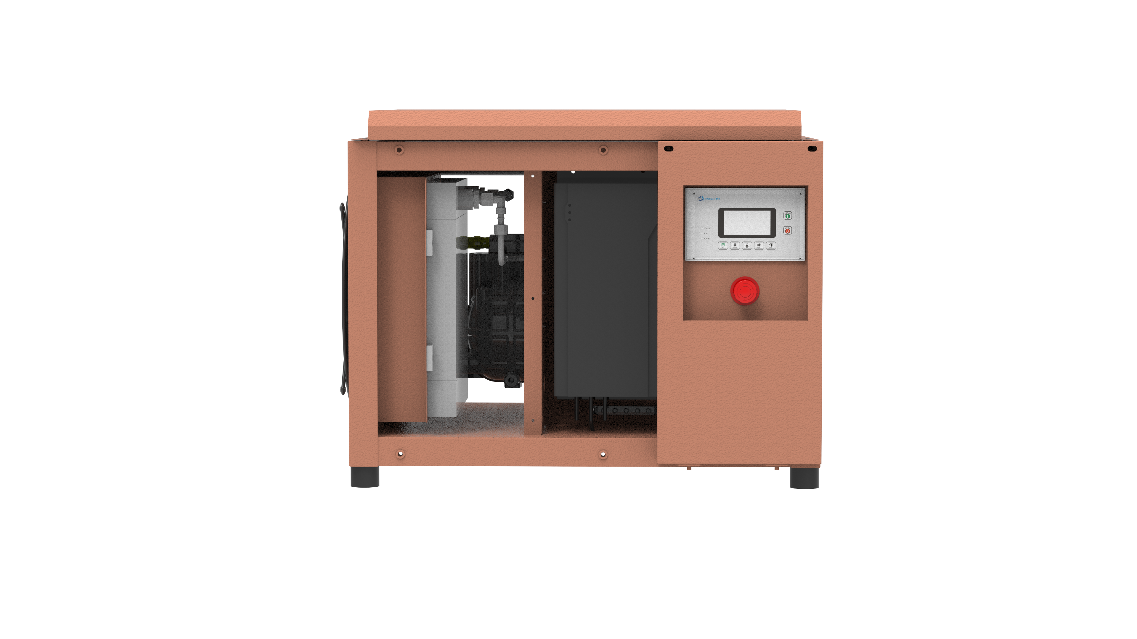 DEV Screw air compressor oil lubricated
