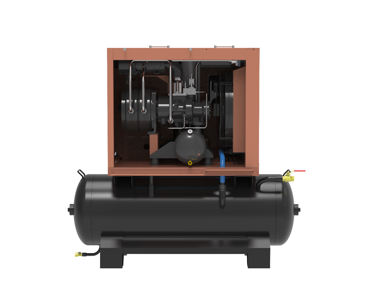 E2 Screw Air Compressor Oil-lubricated