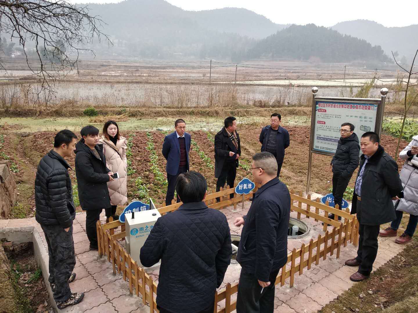 2018.1.12巴中领导参观样板工程