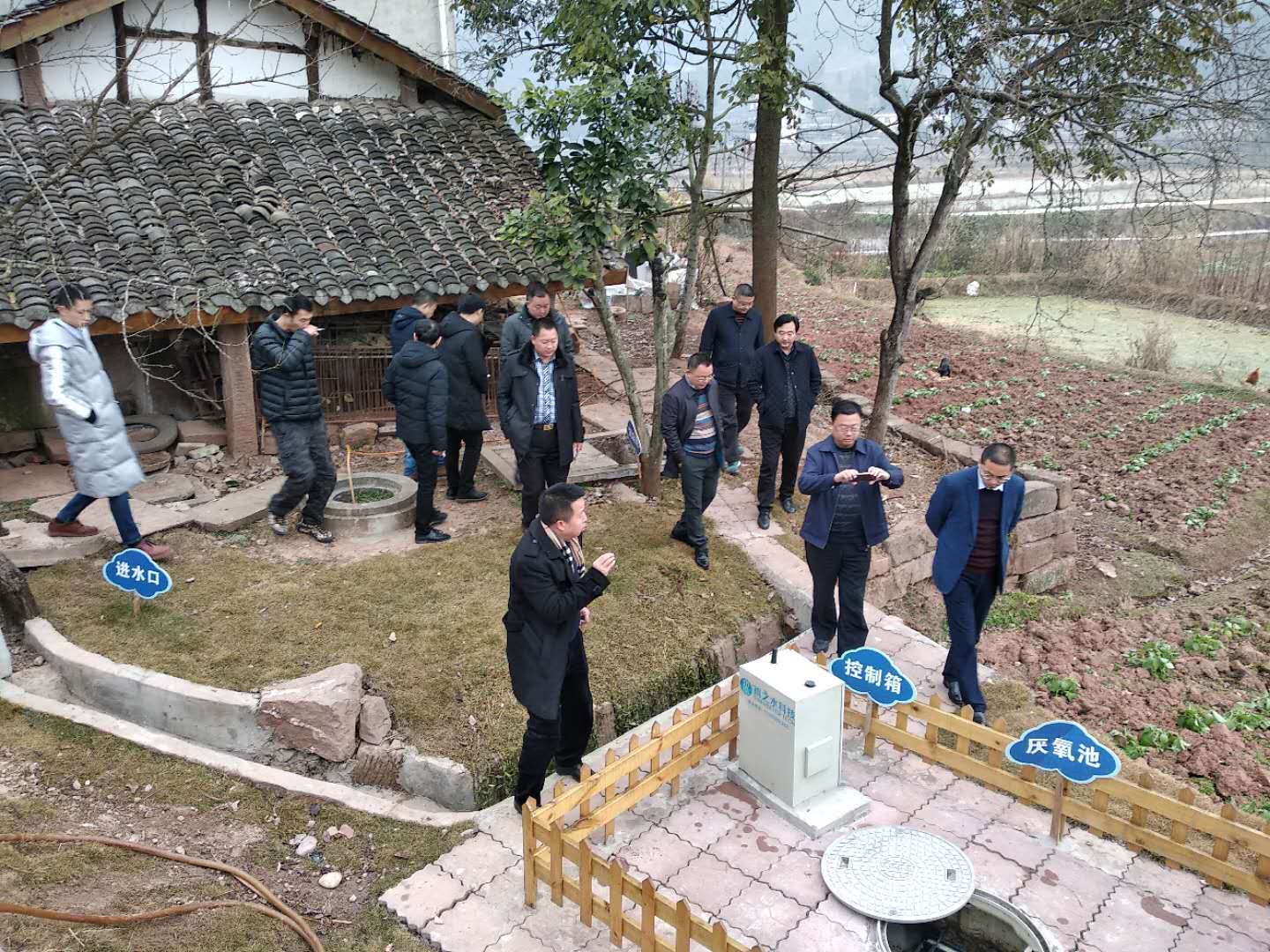 2018.1.12巴中领导参观样板工程