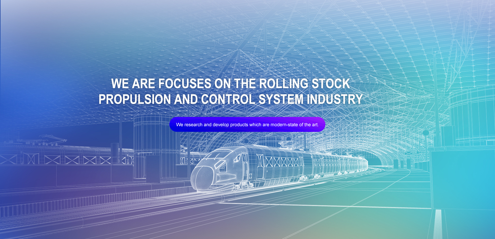 Focusing on the research and development and manufacturing of traction and network control systems