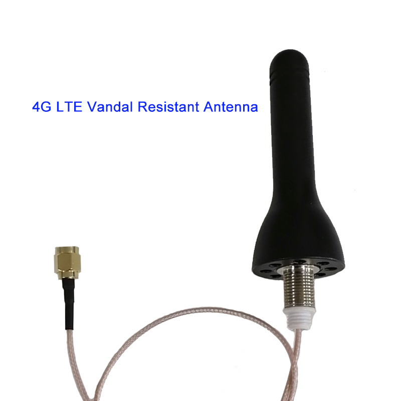 Vandal Resistant Low Profile 3G 4G LTE Omni-Directional Screw Mount Antenna