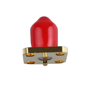 SMA Female Flange connector with 4 mounting hole
