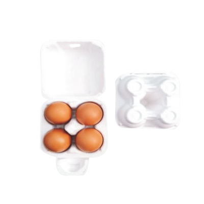 four egg boxes