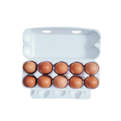 ten egg boxes