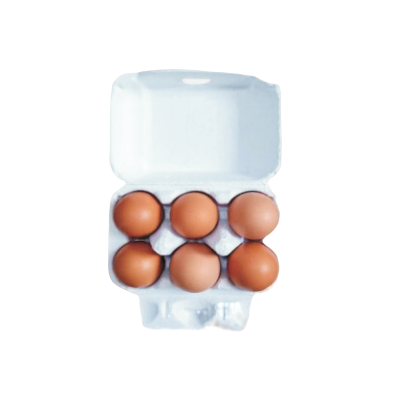 six egg box