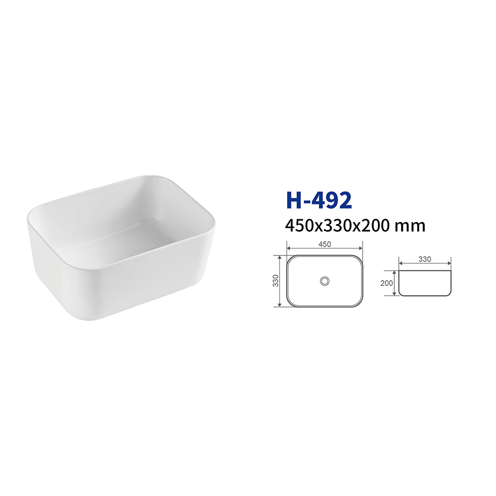 Wholesale H-492 Above Counter Basin