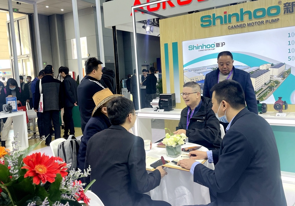 Zhiyin heat pump丨Shinhoo debuted at the 2023HPE China Heat Pump Exhibition