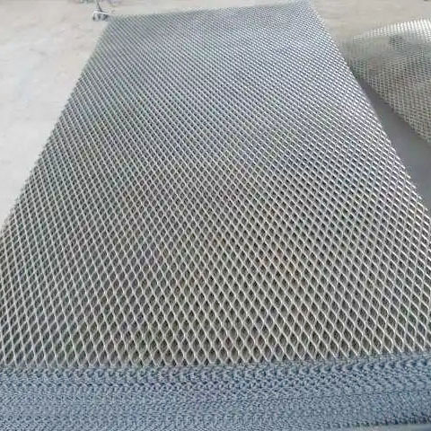 4*8mm galvanized expanded mesh