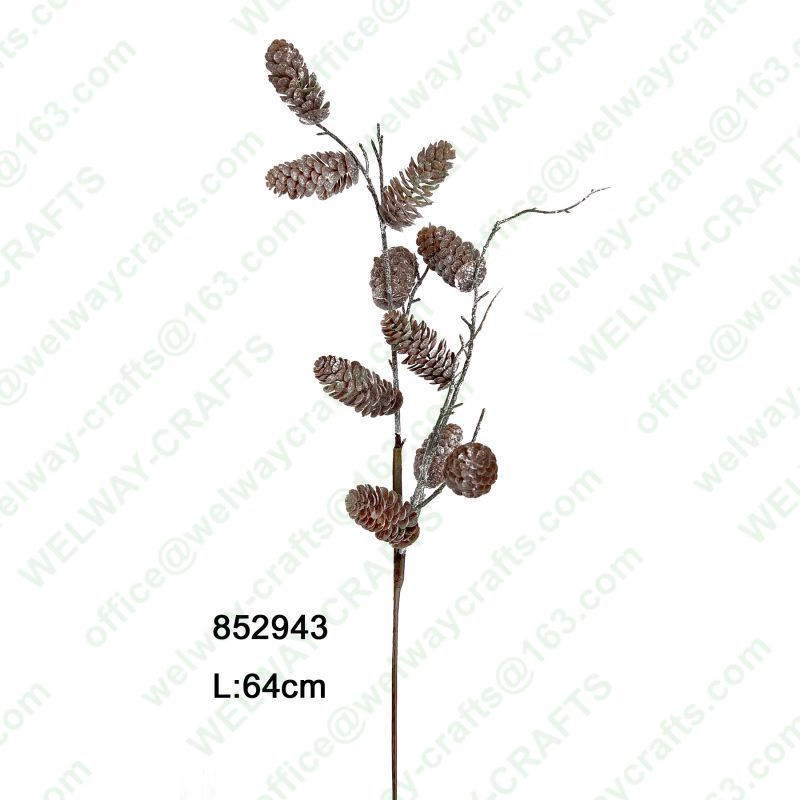 63cm pinecone stem