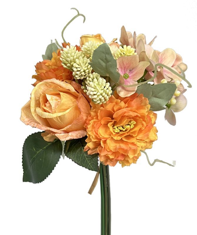 30cm rose and hydrangea bouquet