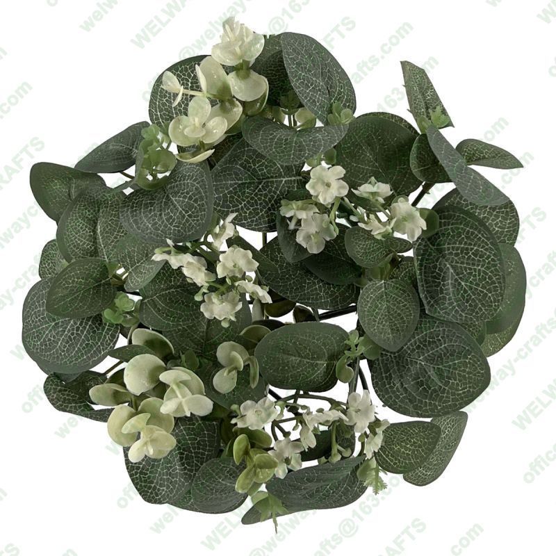 24cm eucalyptus and gypsophila wring