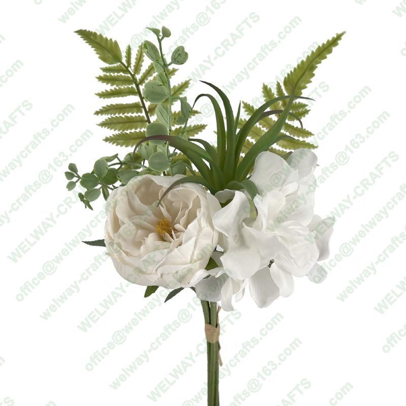 38cm austin rose hydrangea bouquet