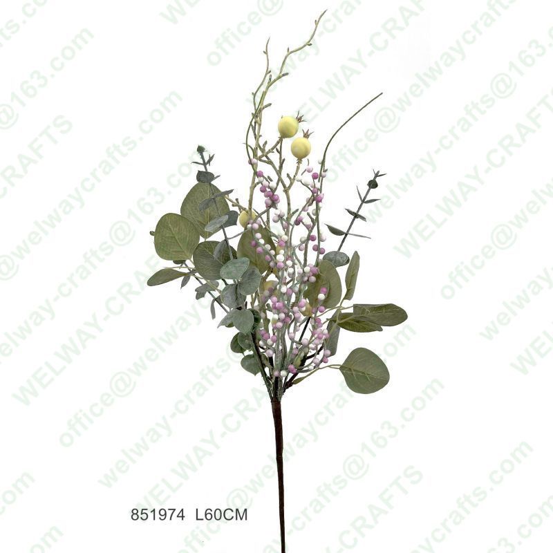 60cm spring berry spray