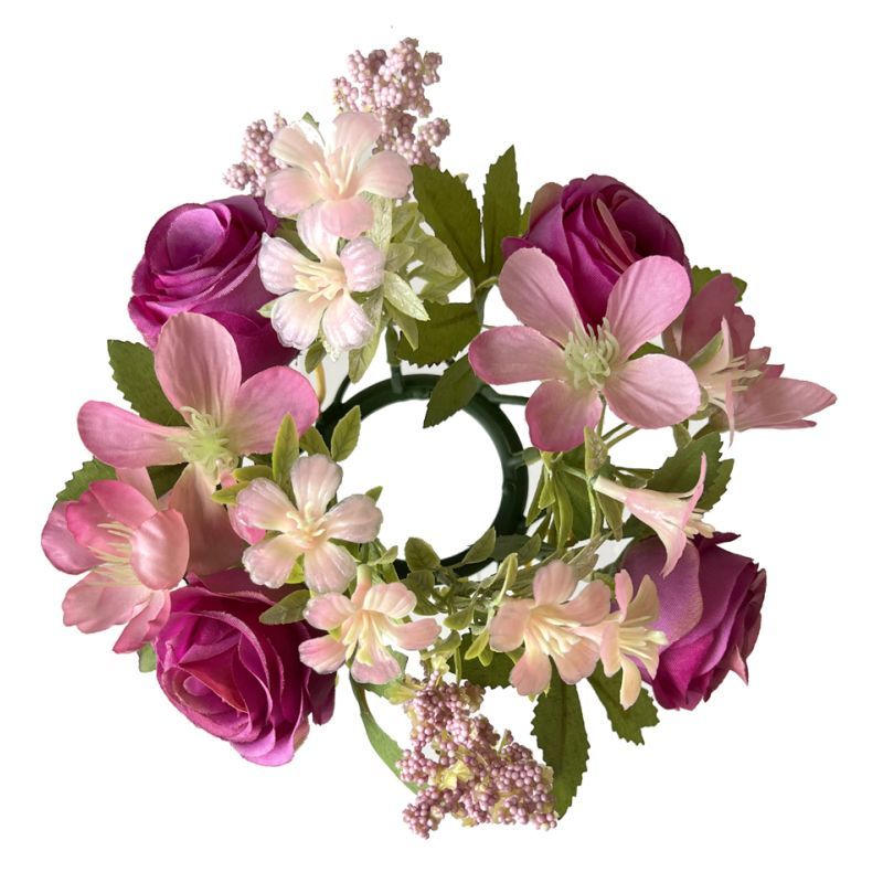 12cm flower wreath