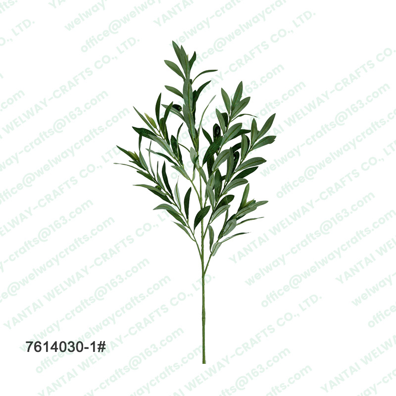 90cm olive spray 6 branches