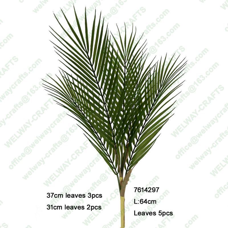 64cm palm bush 5 leaves